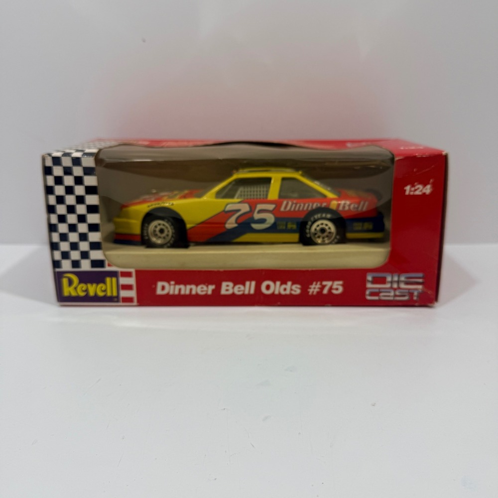 Revell Dinner Bell Olds #75 Diecast 1:24 Yellow Joe Ruttman NASCAR 8697